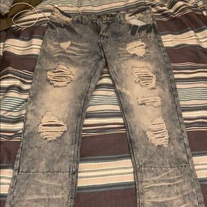 Distressed Jeans